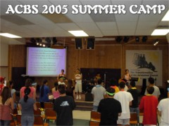 Click to see photos of the 2005 Summer Camp.